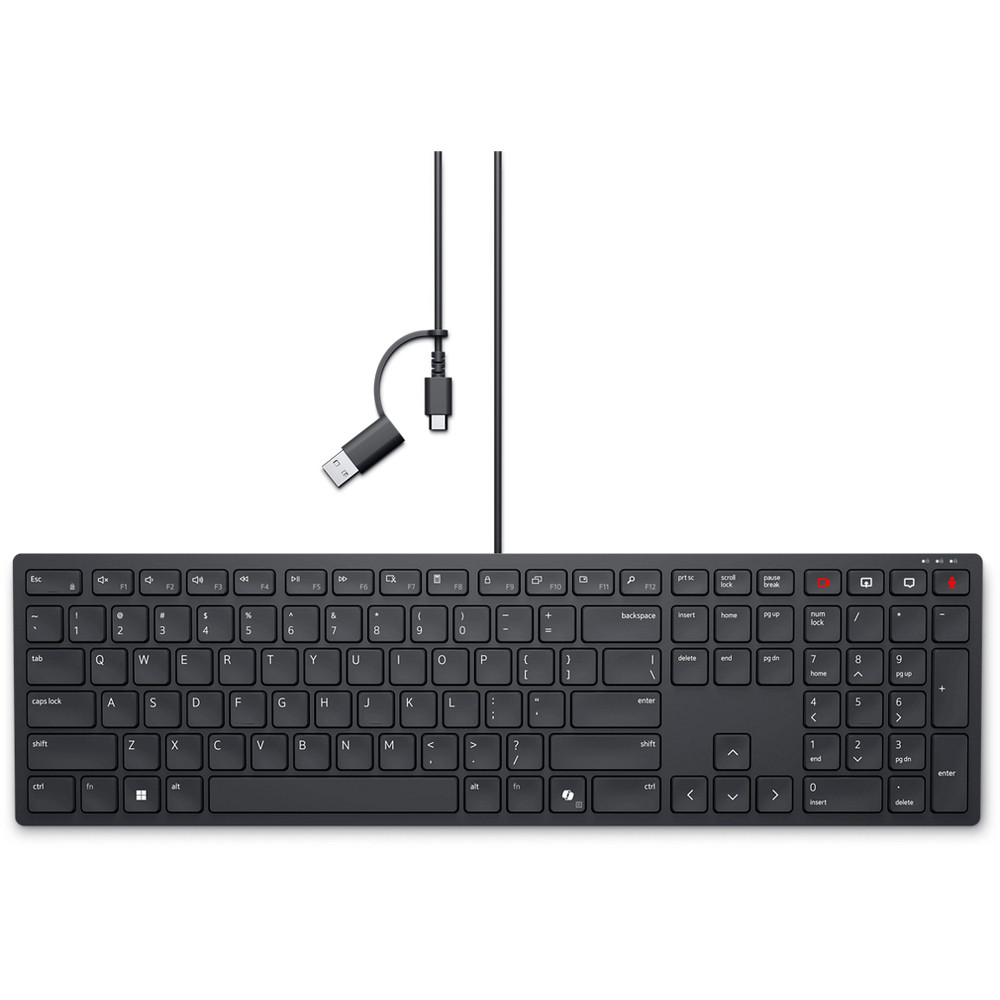 Clavier de Collaboration Dell KB525C – Filaire USB Type-C AZERTY - vue 6