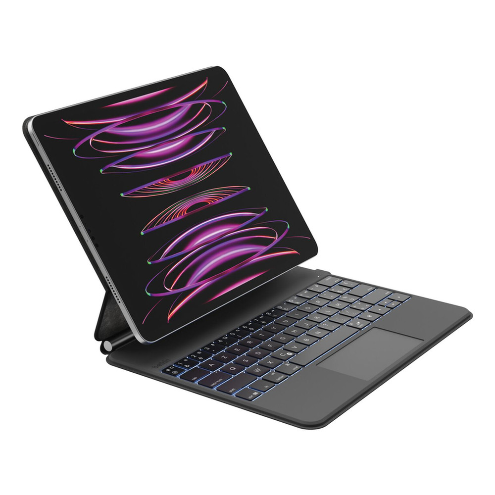 Belkin tui-clavier Everyday avec support pour iPad Air 10,9' et iPad Pro 11', Folio, Apple, iPad Pro 13' (M4), 33 cm (13'), 660 g BBZ003FR-V2