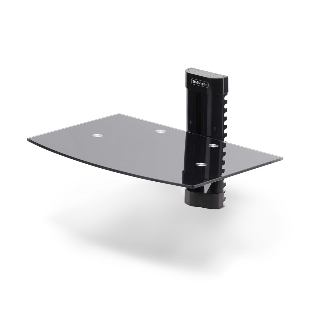 StarTech.com Étagère AV Murale Flottante Support à Hauteur Ajustable pour Sous Télévision Support Mural pour TV Organiser 'Équipement AV sur 'Ét