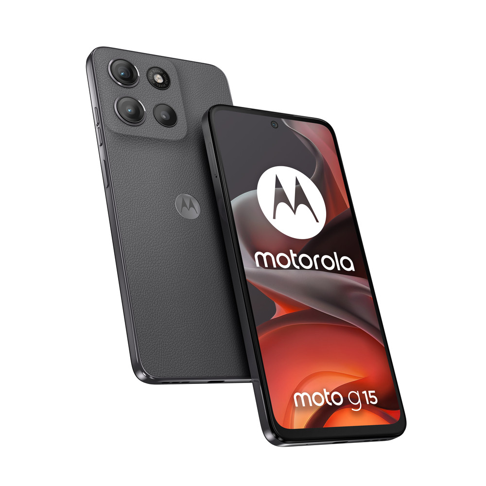 Motorola moto g15, 17,1 cm (6.72'), 4 Go, 128 Go, 50 MP, Android 15, Gris PB6E0003SE