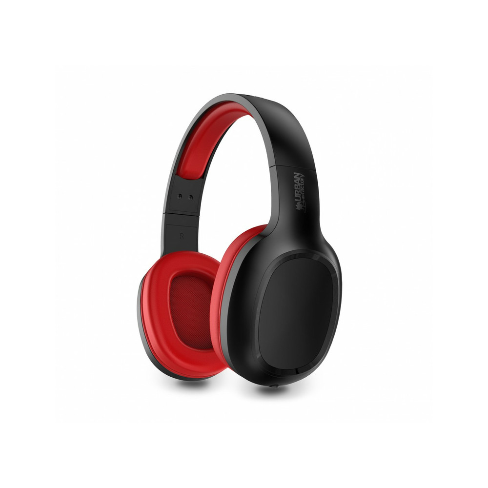 Urban Factory MOVEE, Sans fil, Jouer, Casque, Noir, Rouge MOV03UF