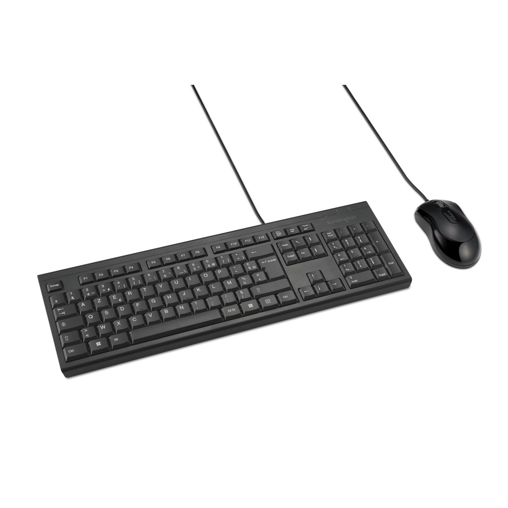 Kit Clavier et Souris Kensington KM100 EQ – Filaire, 64% Recyclé, USB - vue 4