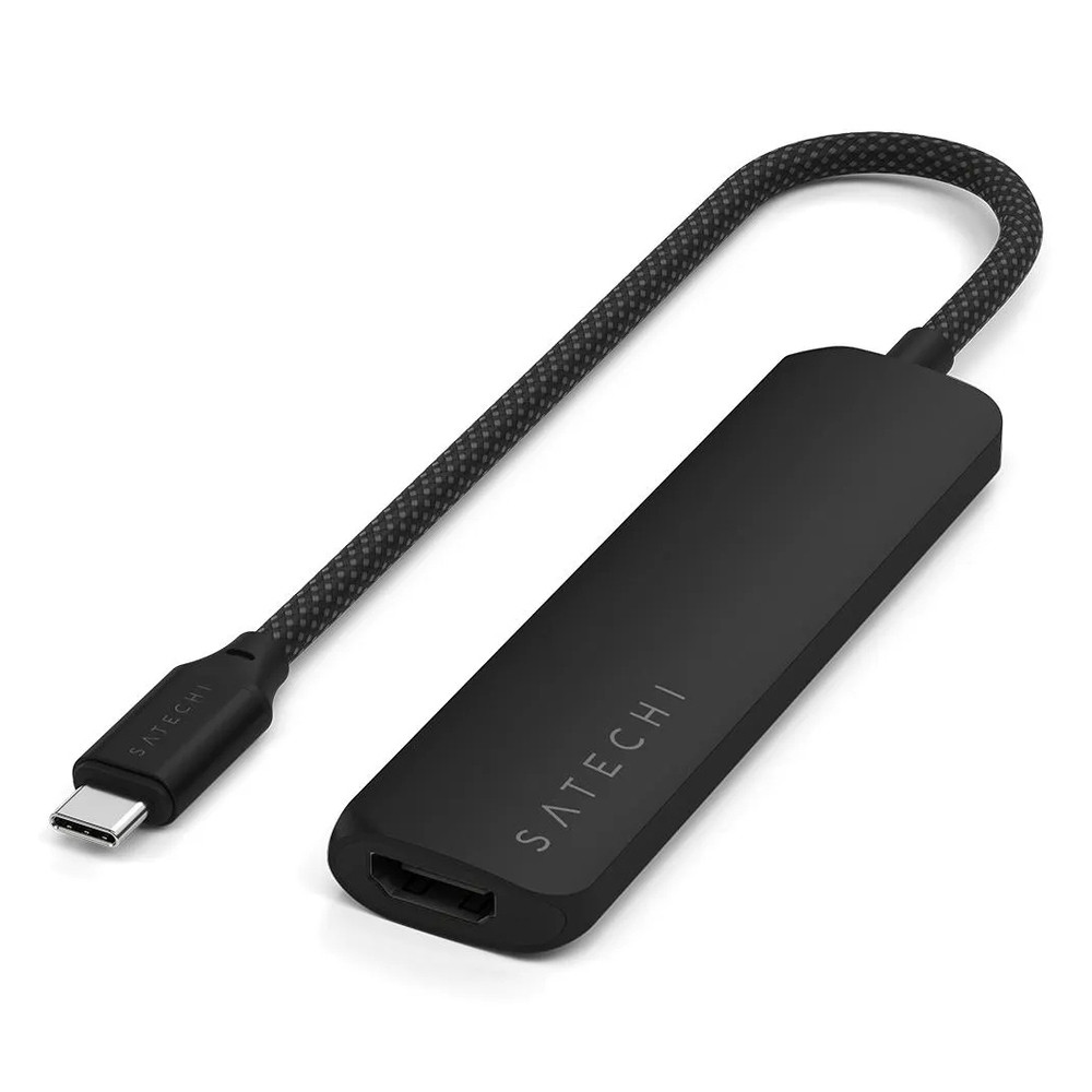 Satechi ST-P4SK, USB Type-C, HDMI, USB 3.2 Gen 2 (3.1 Gen 2) Type-A, USB Type-C, 10000 Mbit/s, 60 Hz, 4096 x 2160, 2160p