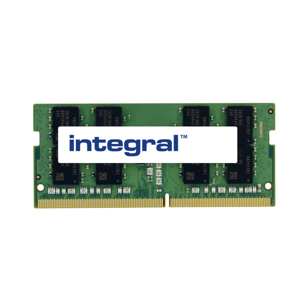 Integral 32GB LAPTOP RAM MODULE DDR4 3200MHZ, 32 Go, 1 x 32 Go, DDR4, 3200 MHz, 260-pin SO-DIMM IN4V32GNGRTX