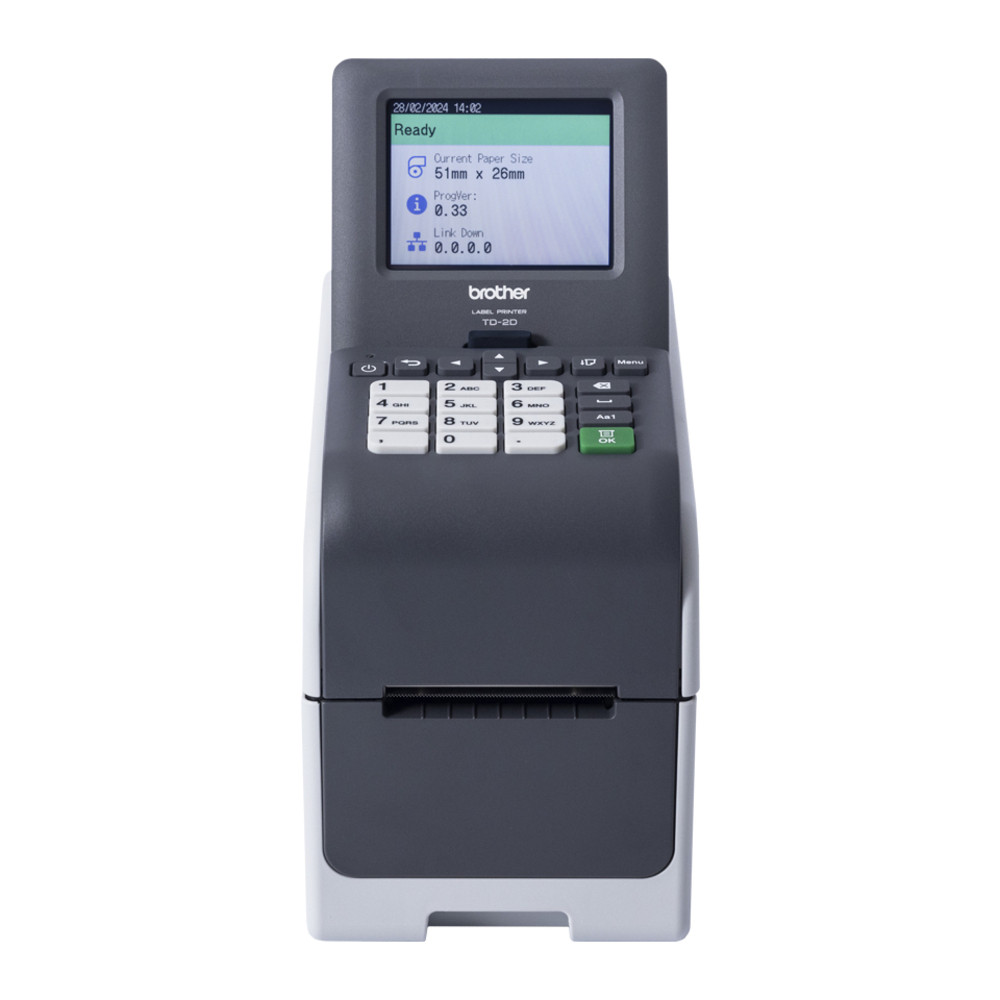 Brother Brother TD 2350DSA203 Imprimante d'étiquettesde reçus et thermique direct Rouleau 6 3 cm 203 d