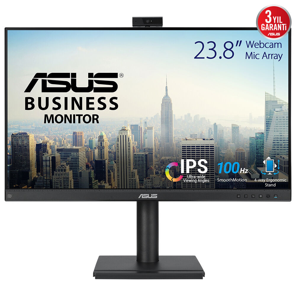 ASUS BE249QFK, 60,5 cm (23.8'), 1920 x 1080 pixels, Full HD, LCD, 5 ms, Noir 90LM01V1-B03370