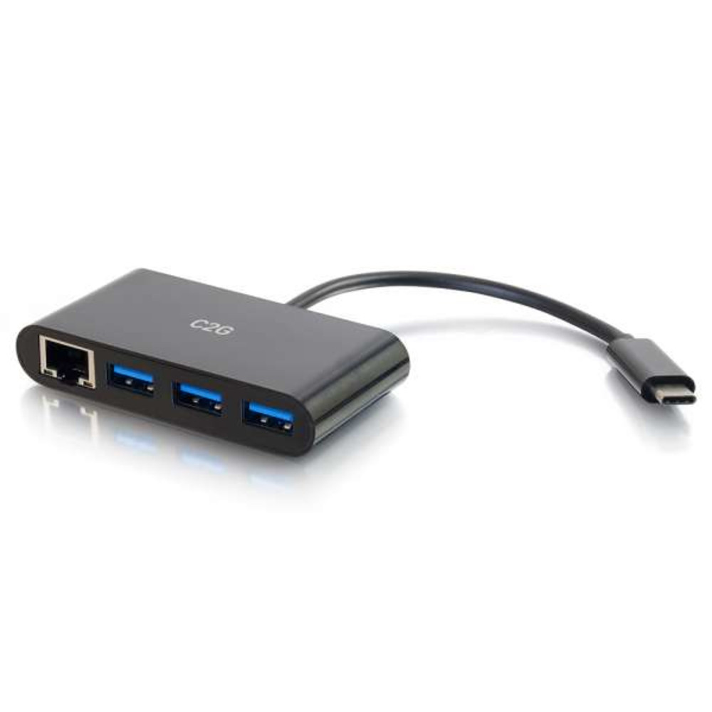 C2G 29747, USB 3.2 Gen 1 (3.1 Gen 1) Type-C, Noir, RJ-45, USB 3.2 Gen 1 (3.1 Gen 1) Type-A, 0 - 45 °C, -10 - 70 °C, 15 - 85%