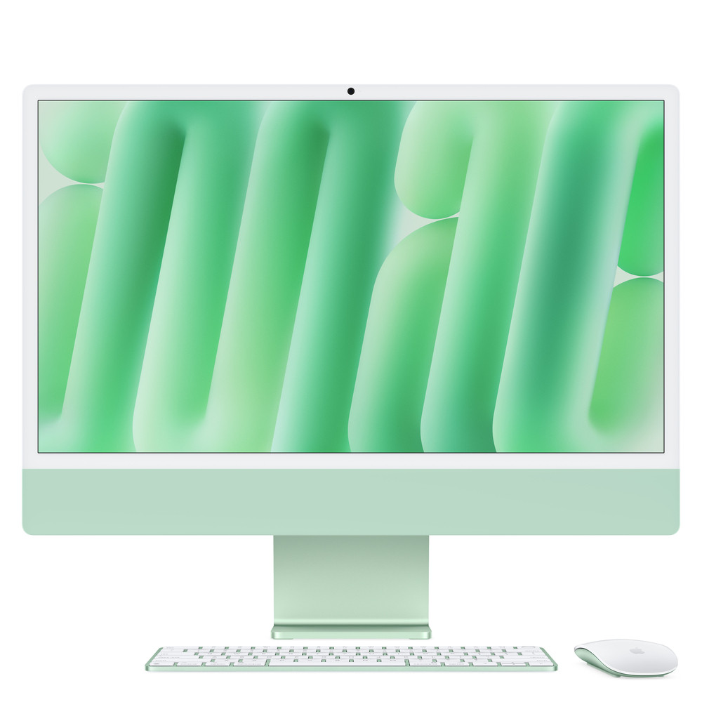 Apple iMac , 59,7 cm (23.5'), 4.5K Ultra HD, Apple M, 16 Go, 256 Go, macOS Sequoia MWUY3FN/A
