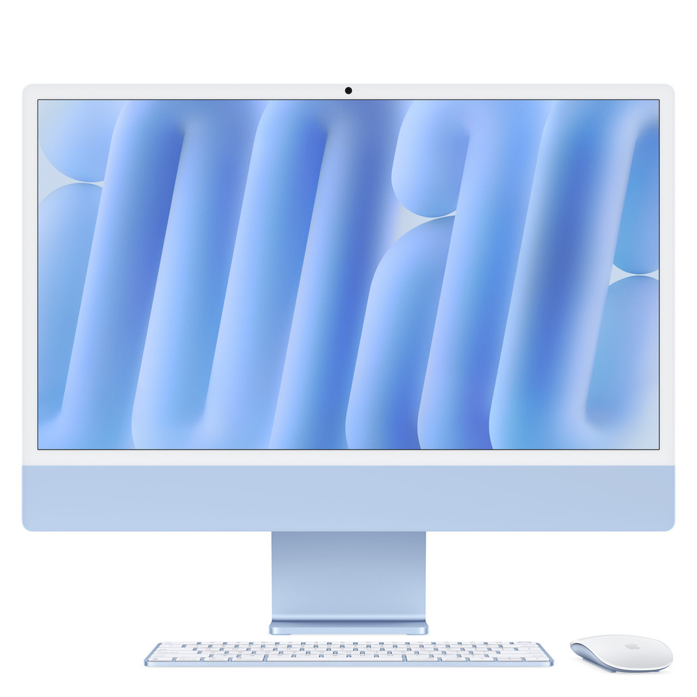 Apple iMac , 59,7 cm (23.5'), 4.5K Ultra HD, Apple M, 16 Go, 512 Go, macOS Sequoia MWV33FN/A