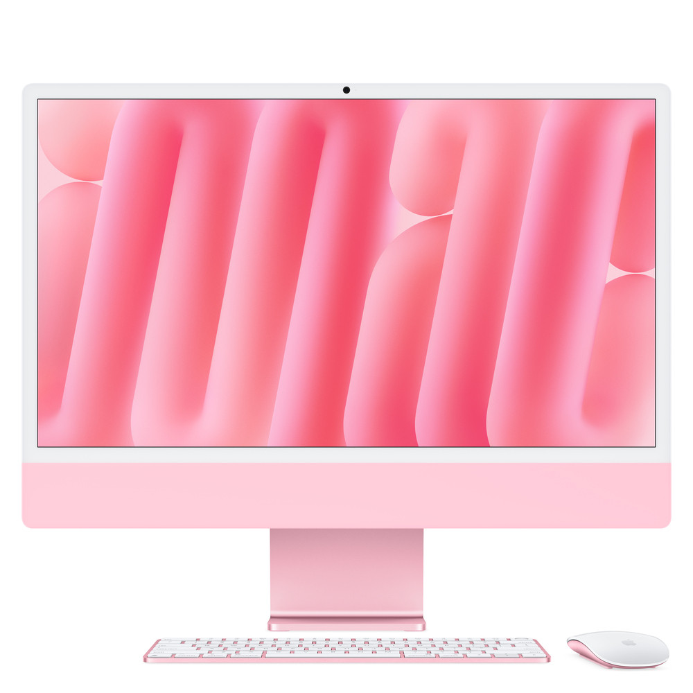 Apple iMac , 59,7 cm (23.5'), 4.5K Ultra HD, Apple M, 16 Go, 256 Go, macOS Sequoia MWV43FN/A