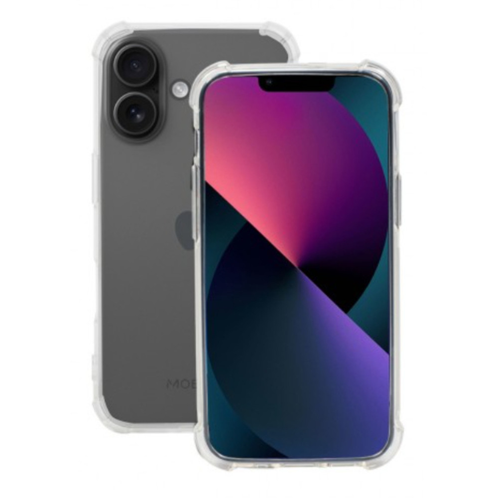 Mobilis 057033, Housse, Apple, iPhone 16, 15,5 cm (6.12'), Transparent
