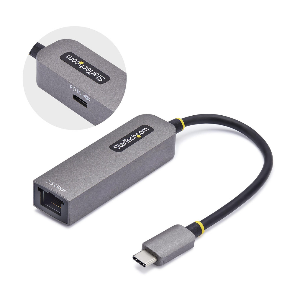 StarTech.com Adaptateur USB C 3.0 / Gigabit Ethernet avec PD /F - vue 2