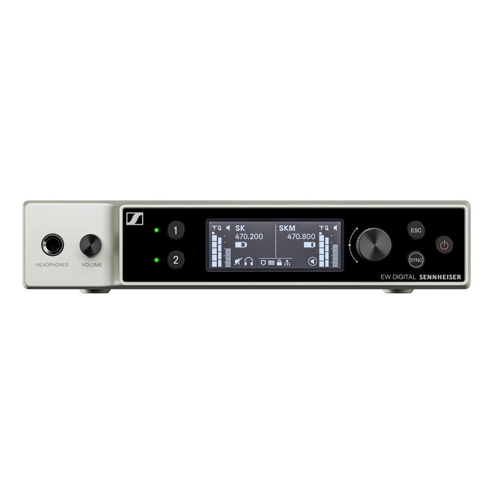 Sennheiser EW-DX EM 2 (Q1-9), Montage sur rack, Ultra Haute Frquence (UHF), Amovible, 470,2 - 550 MHz, 20 - 20000 Hz, 2 canaux 509342