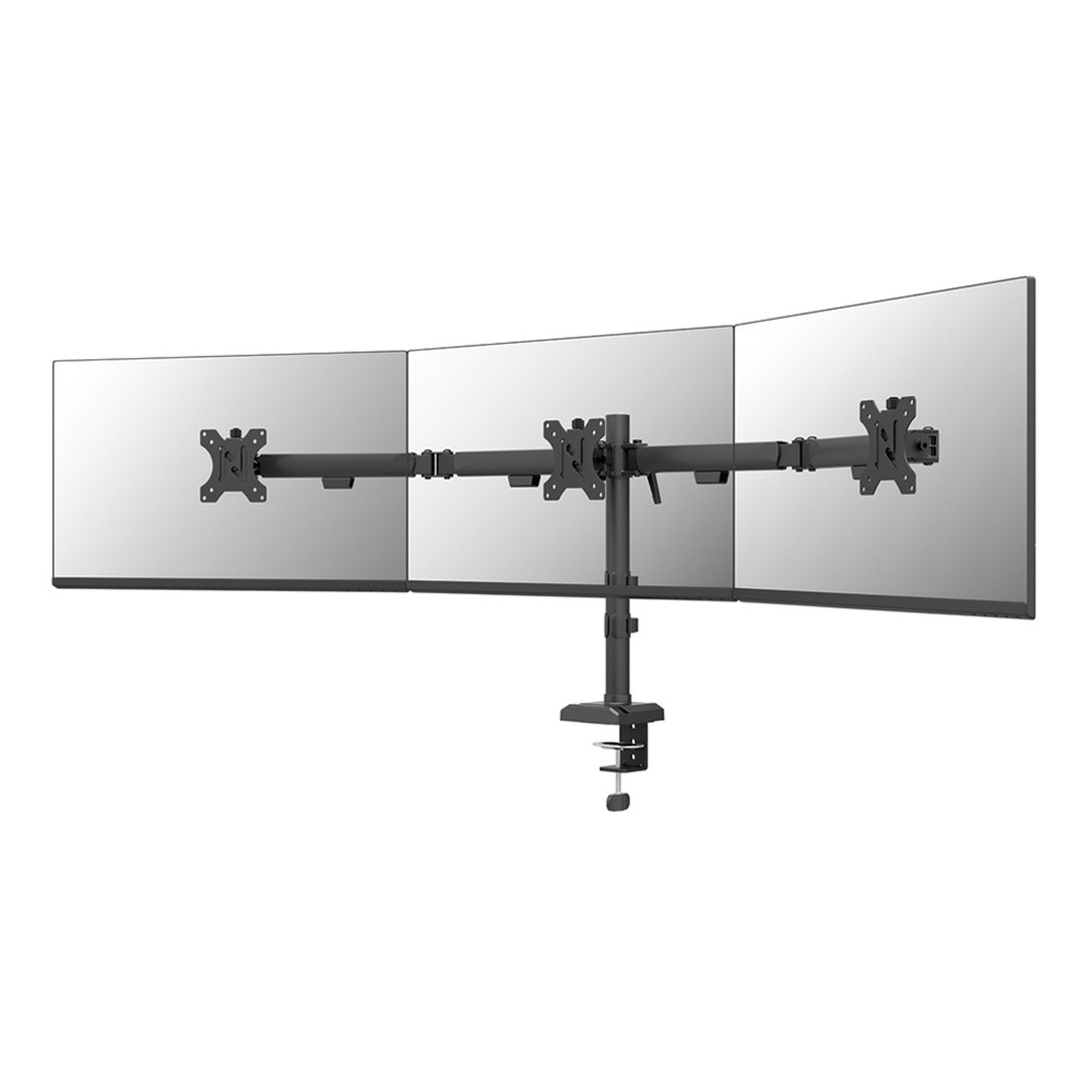 Neomounts DS60-600BL3 Support d'écran à fixer 10-27' - Quickfix - arrêt 180°, Collier de serrage/ passe-fil, 25,4 cm (10'), 68,6 cm (27'), 100 x 100 m