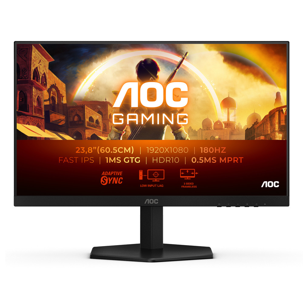 AOC G4 24G42E, 60,5 cm (23.8'), 1920 x 1080 pixels, Full HD, LCD, 1 ms, Noir