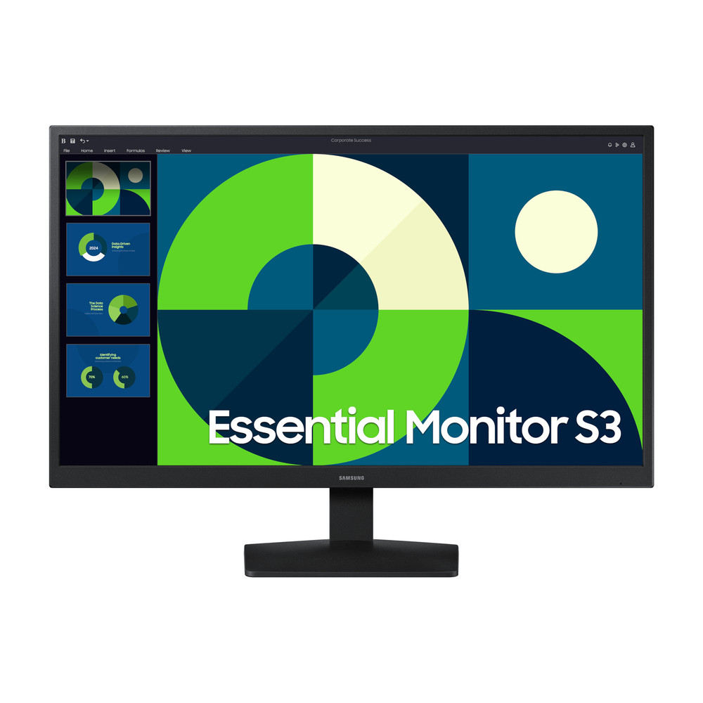 Samsung Écran PC S31D 24'', 61 cm (24'), 1920 x 1080 pixels, Full HD, LCD, 5 ms, Noir LS24D310EAUXEN