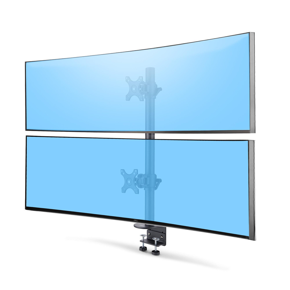 StarTech.com Support de bureau articulé pour 2 écrans LCD empilés verticalement jusqu'à 49 329 - vue 4