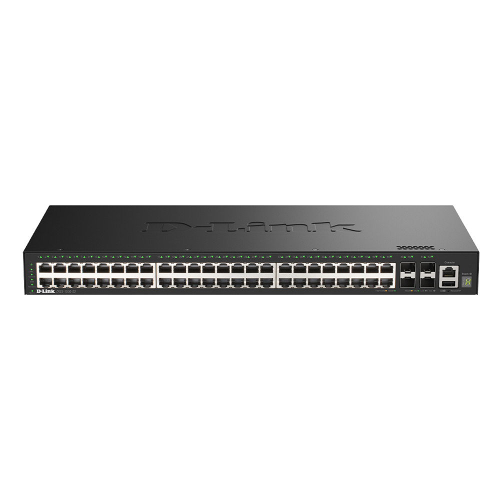 D Link SmartPro DGS 1530 52 commutateur 52 ports intelligent Montable sur rack - vue 2
