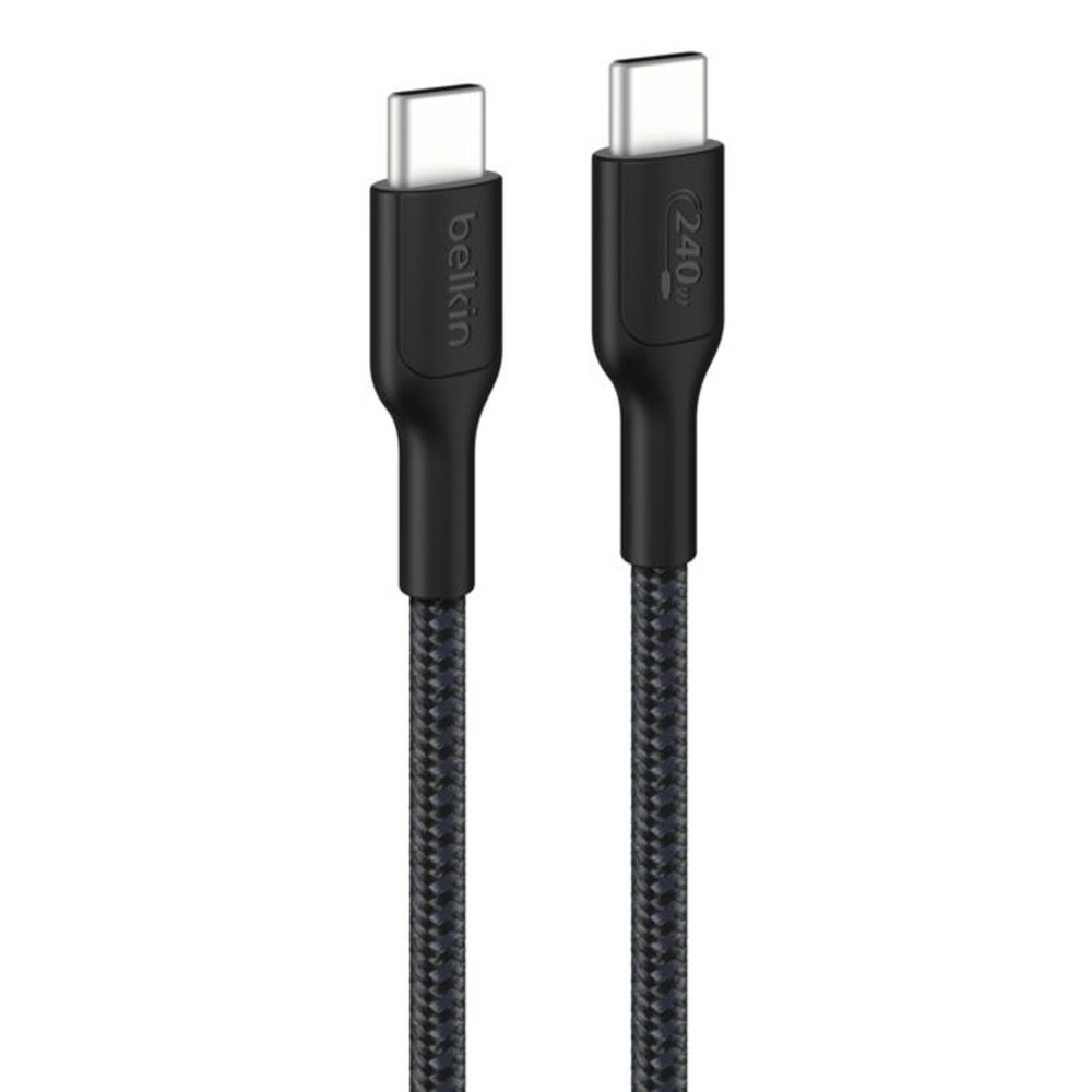 Belkin BoostCharge Pro, 2 m, USB C, USB C, Noir CAB025HQ2MBK