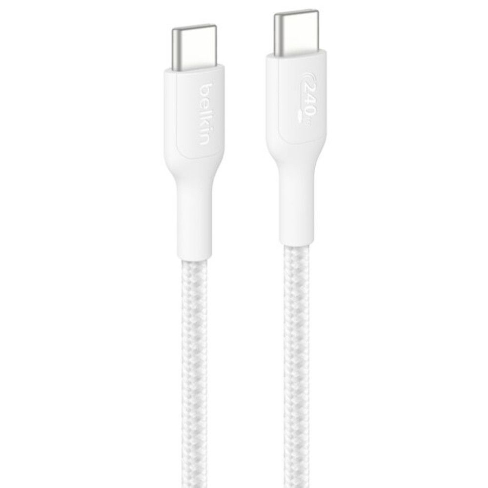 Belkin BoostCharge Pro, 2 m, USB C, USB C, Blanc CAB025HQ2MWH