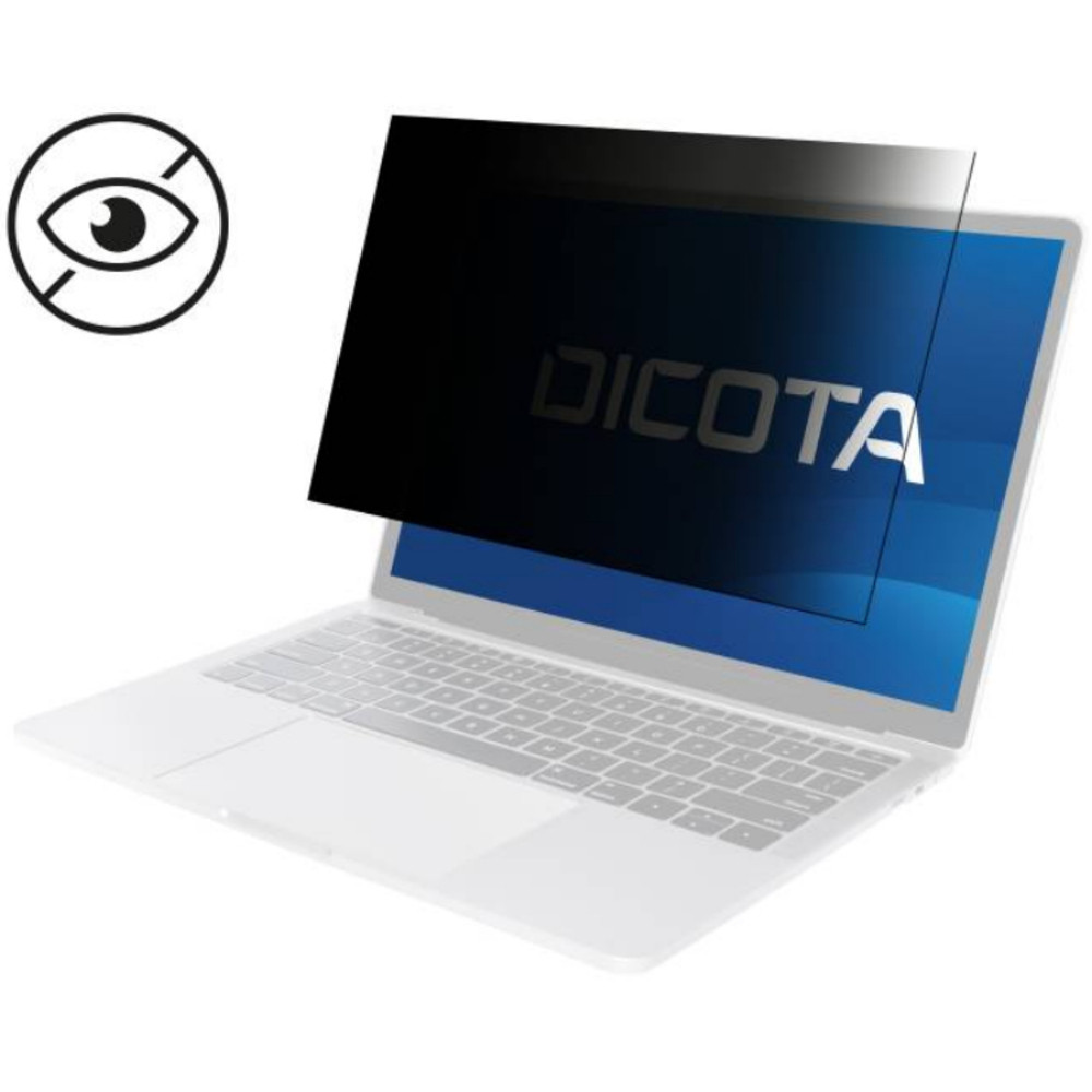 DICOTA D50018-2MG, 39,6 cm (15.6'), Ordinateur portable, Filtre de confidentialité sans bords pour ordinateur, Intimité , 21 g