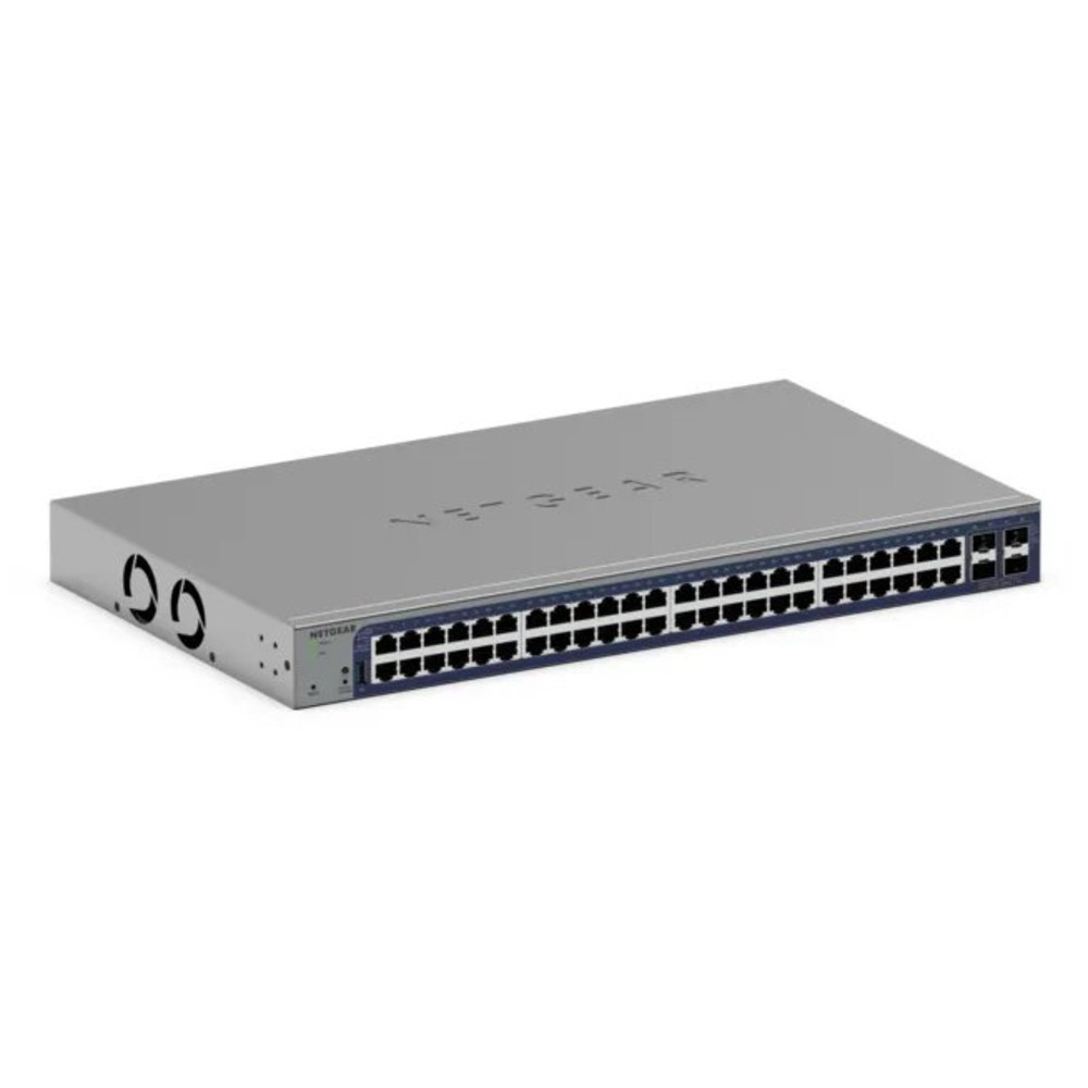 NETGEAR GS752TX, Géré, Gigabit Ethernet (10/100/1000), Grille de montage, 1U GS752TX-300EUS