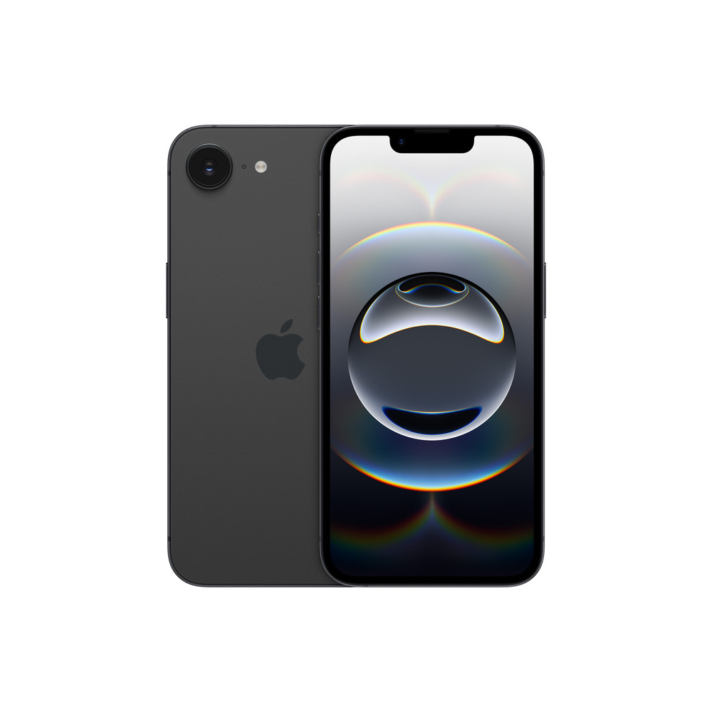 Apple iPhone 16e , 15,5 cm (6.1'), 2532 x 1170 pixels, 512 Go, 48 MP, iOS 18, Noir MD1X4F/A