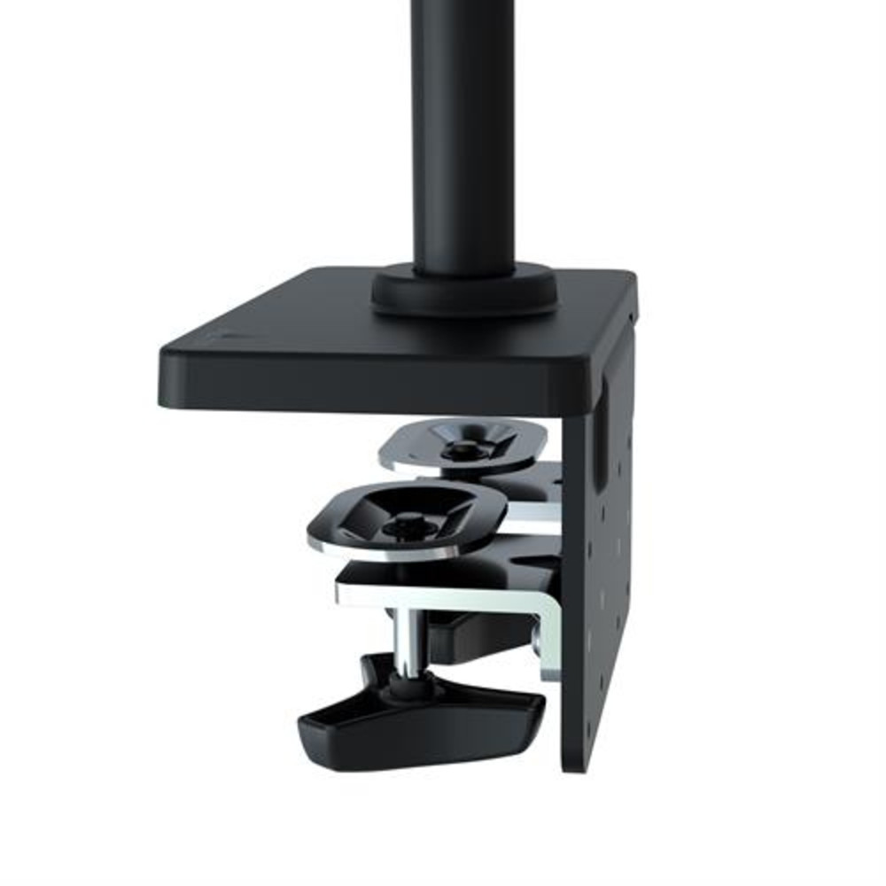 Ergotron 98-727-292, Base, Noir, Aluminium, Acier, 20 kg, Bureau, 3 kg