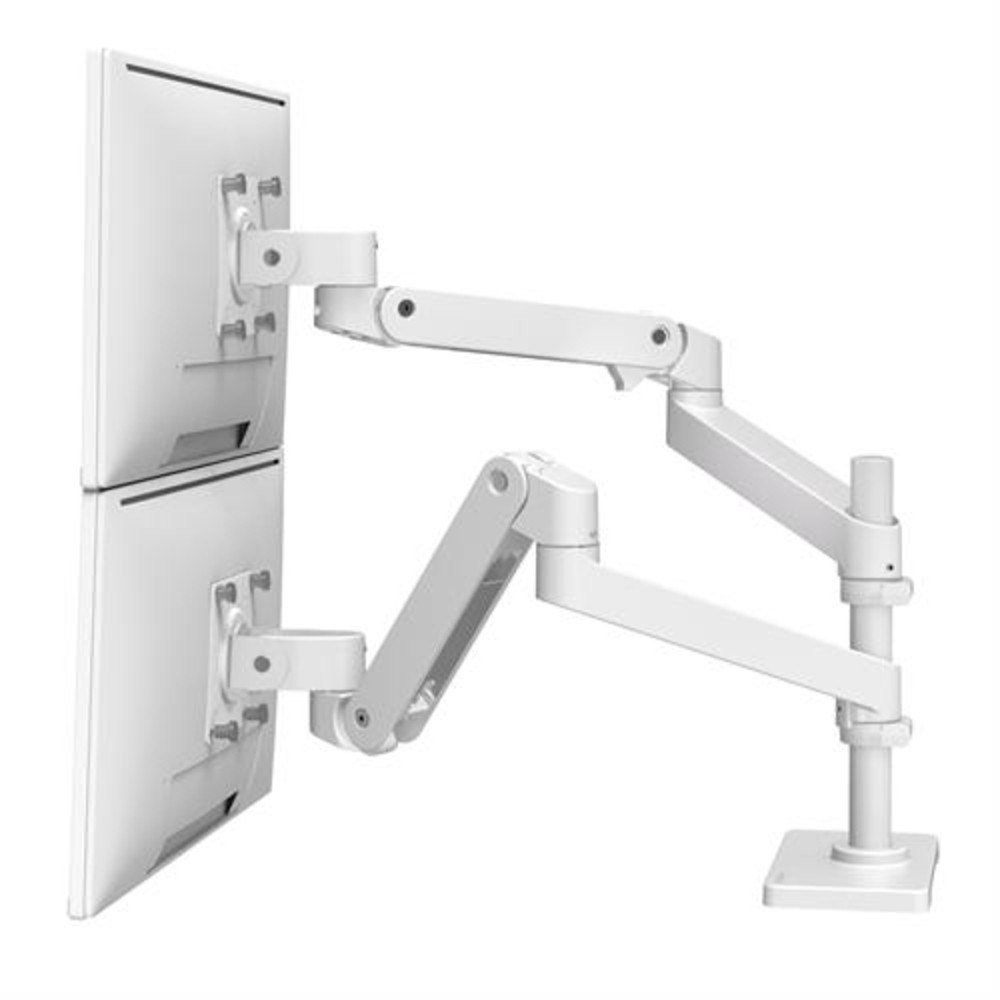 Ergotron LX Series 45-690-290, Pince, 20 kg, 68,6 cm (27'), 100 x 100 mm, Réglage de la hauteur, Blanc