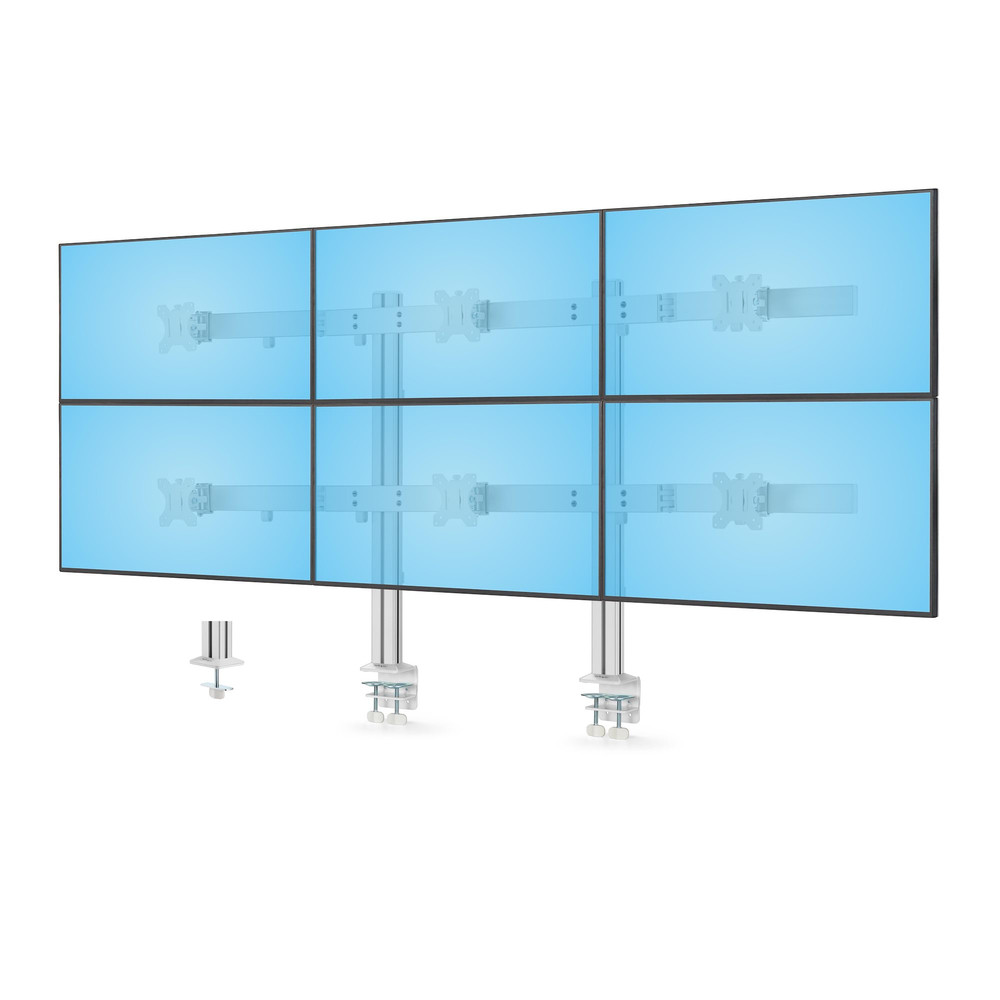 StarTech.com Support de bureau pour 6 écrans LCD jusqu'à