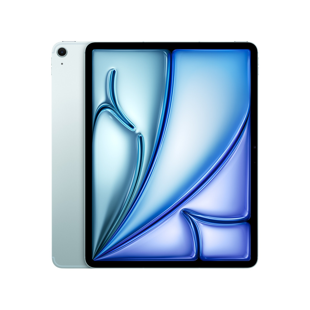 Apple iPad Air, 33 cm (13'), 2732 x 2048 pixels, 128 Go, 8 Go, iPadOS 18, Bleu MCJ24TY/A