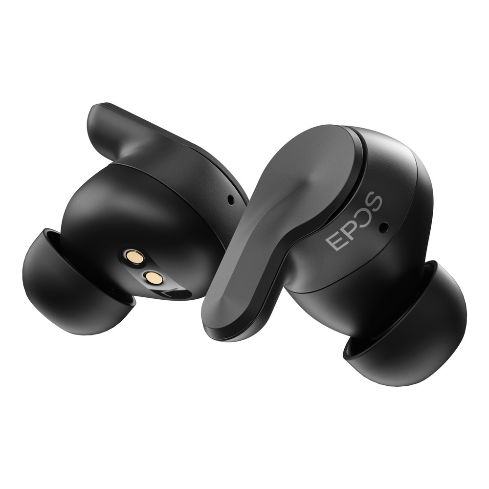 Ecouteurs Epos ADAPT E1 sans fil Bluetooth avec Réduction de bruit micro et résistance à 'eau noirs - vue 2