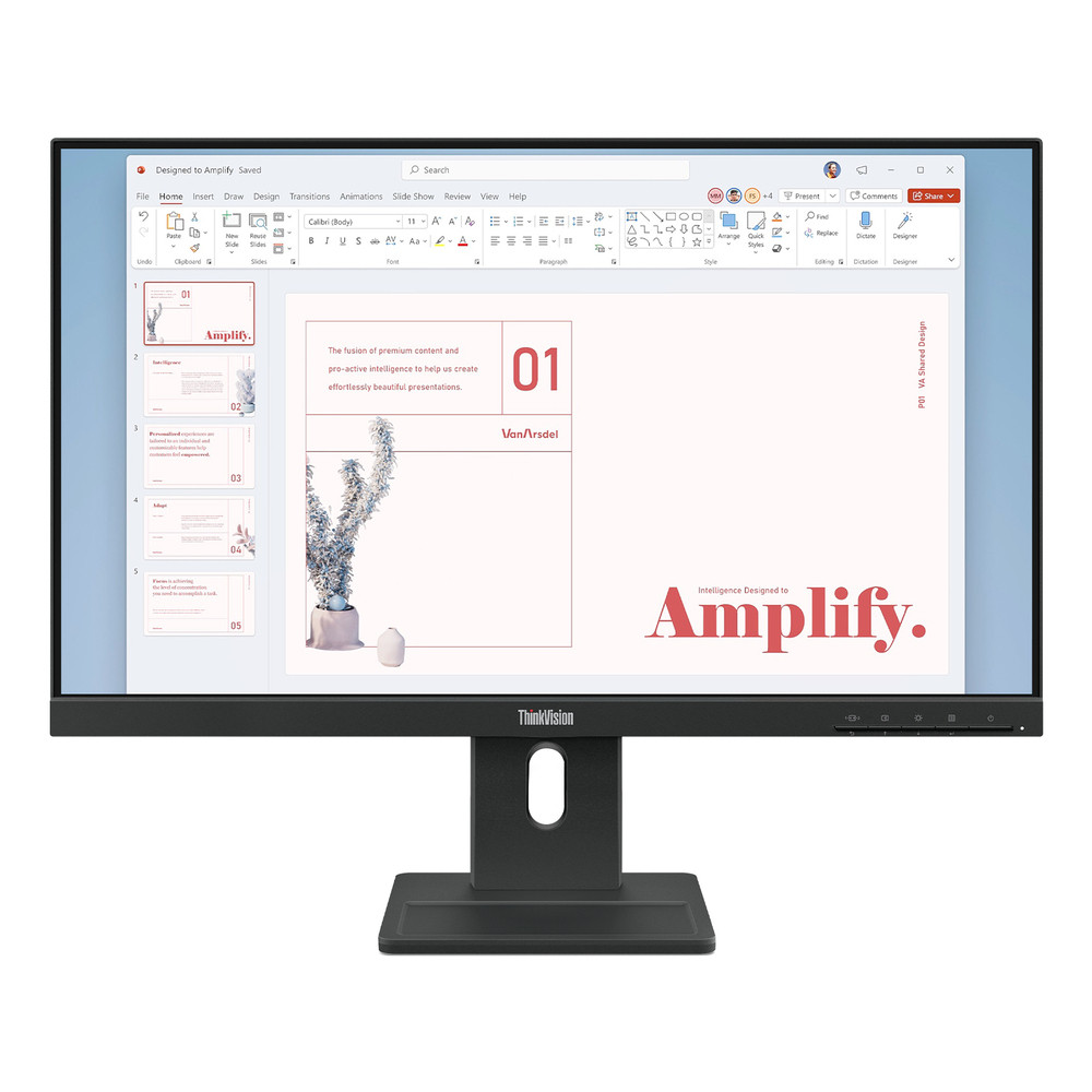 Lenovo ThinkVision E24 40 écran plat de PC 60 5 cm 23.8 1920 x 1080 pixels Full HD LCD Neuf - vue 10
