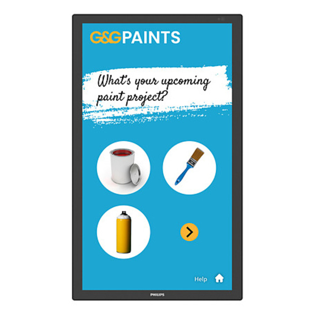Philips 3000 series 24BDL3751T00 Écran d'affichage dynamique Écran plat interactif 23.8 LCD Wifi 250 cdm² Full HD Écran tactile Intégré dans le processeur Android - vue 5