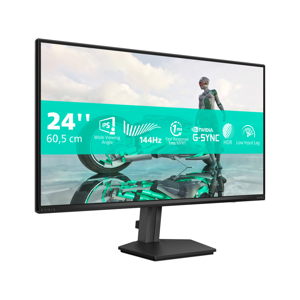 Philips Evnia 3000 24M2N3200NF/00, 60,5 cm (23.8'), 1920 x 1080 pixels, Full HD, LCD, 4 ms, Gris