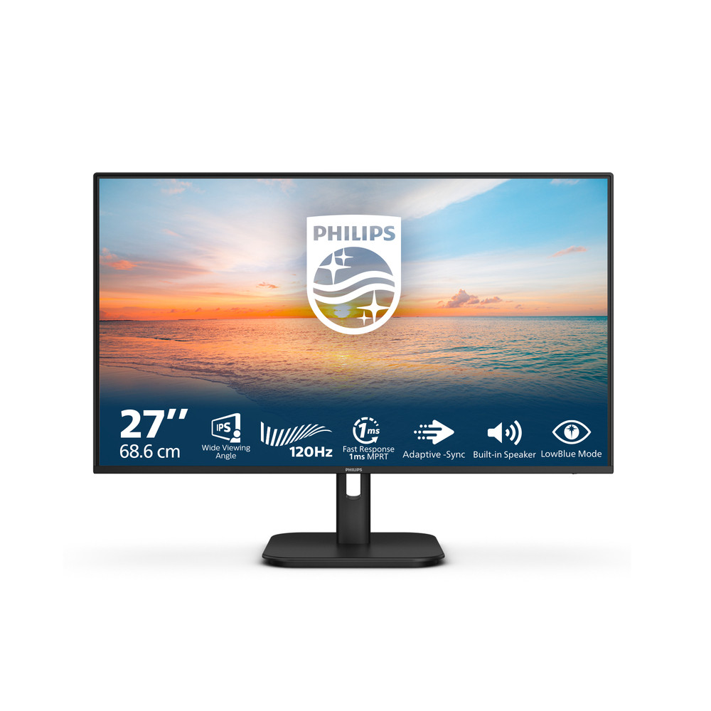Philips 27E1N1200A/00, 68,6 cm (27'), 1920 x 1080 pixels, Full HD, LCD, 4 ms, Noir