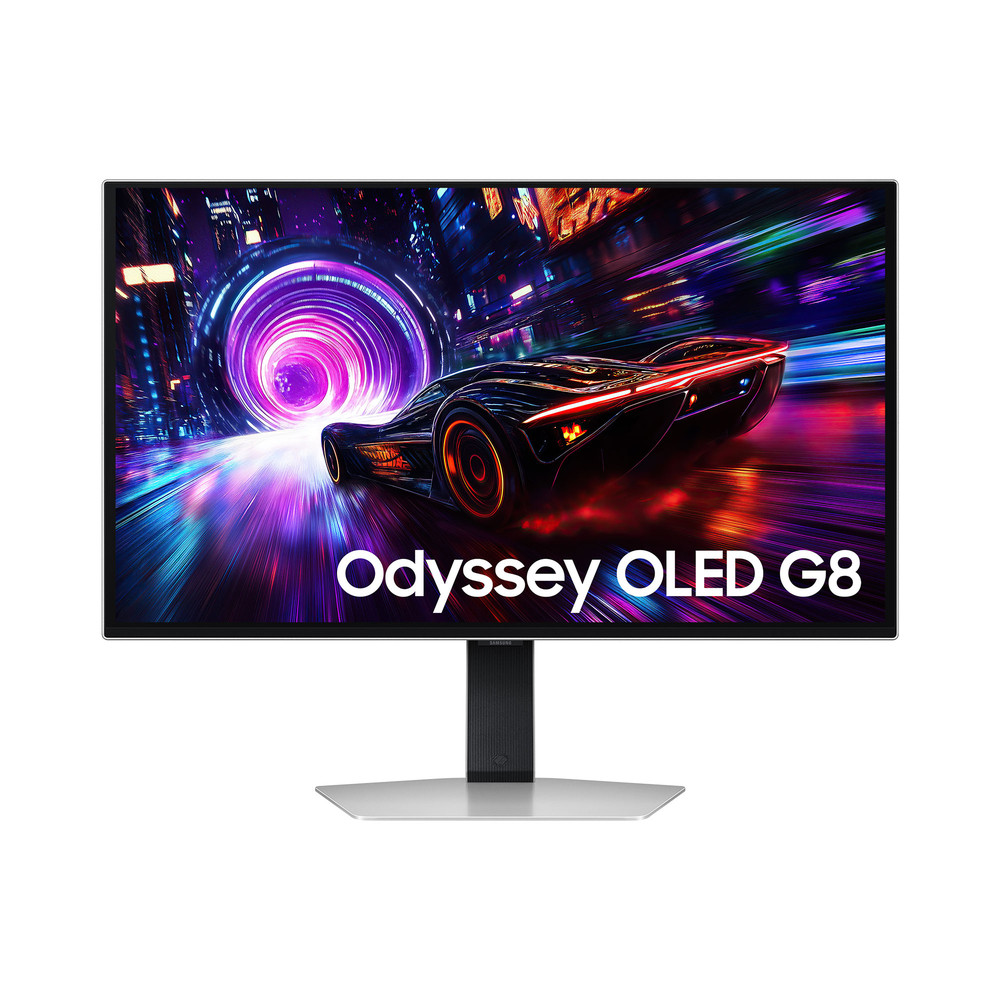 Samsung G81SF, 68,6 cm (27'), 3840 x 2160 pixels, 4K Ultra HD, OLED, 0,03 ms, Argent LS27FG810SUXEN
