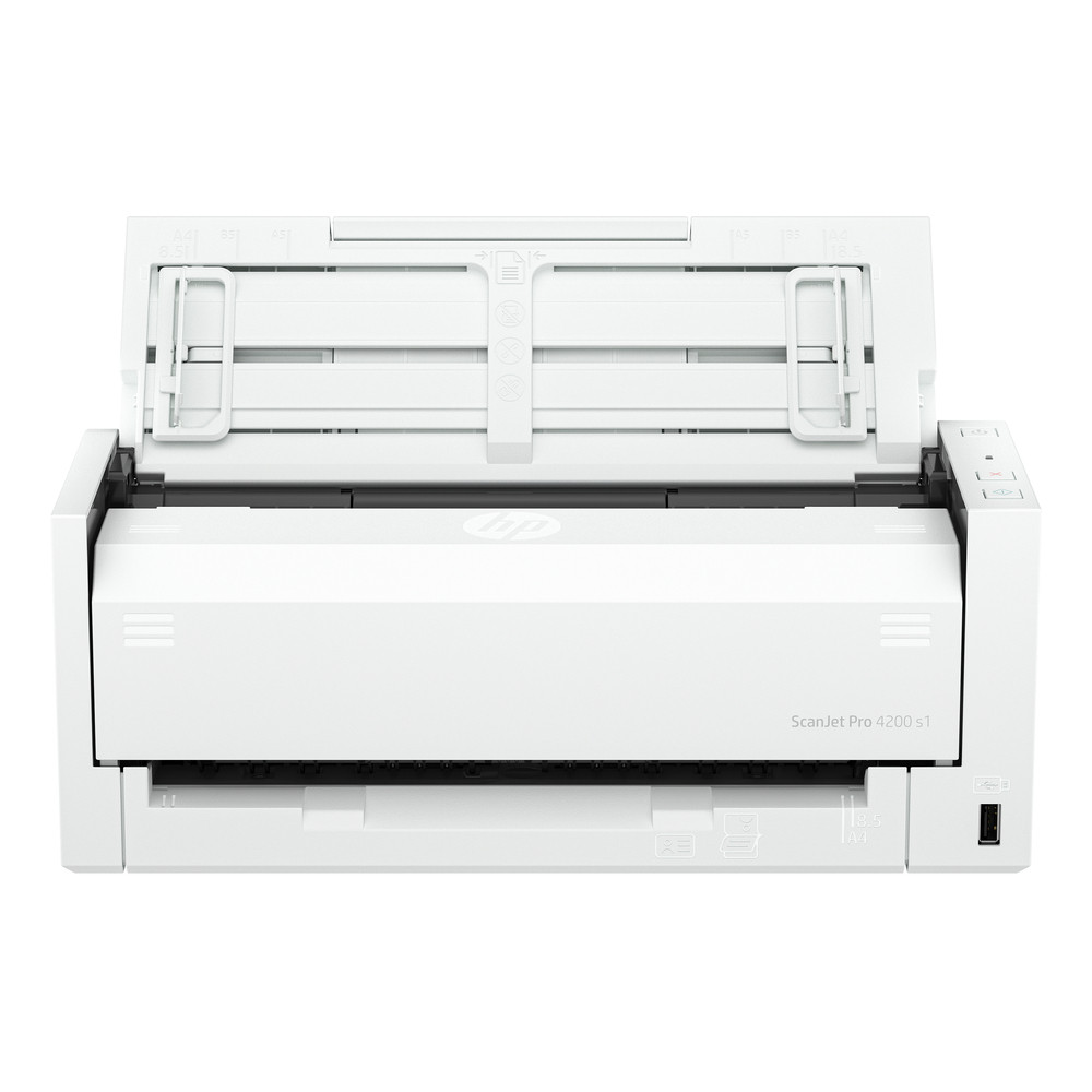 HP ScanJet Pro 4200 s1 Scanner  dfilement A4 et passeport / carte didentit, jusqu 40ppm/80ipm, 600x 600 DPI, 1200 x 1200 mm, 600 x 600 DPI, 48 b