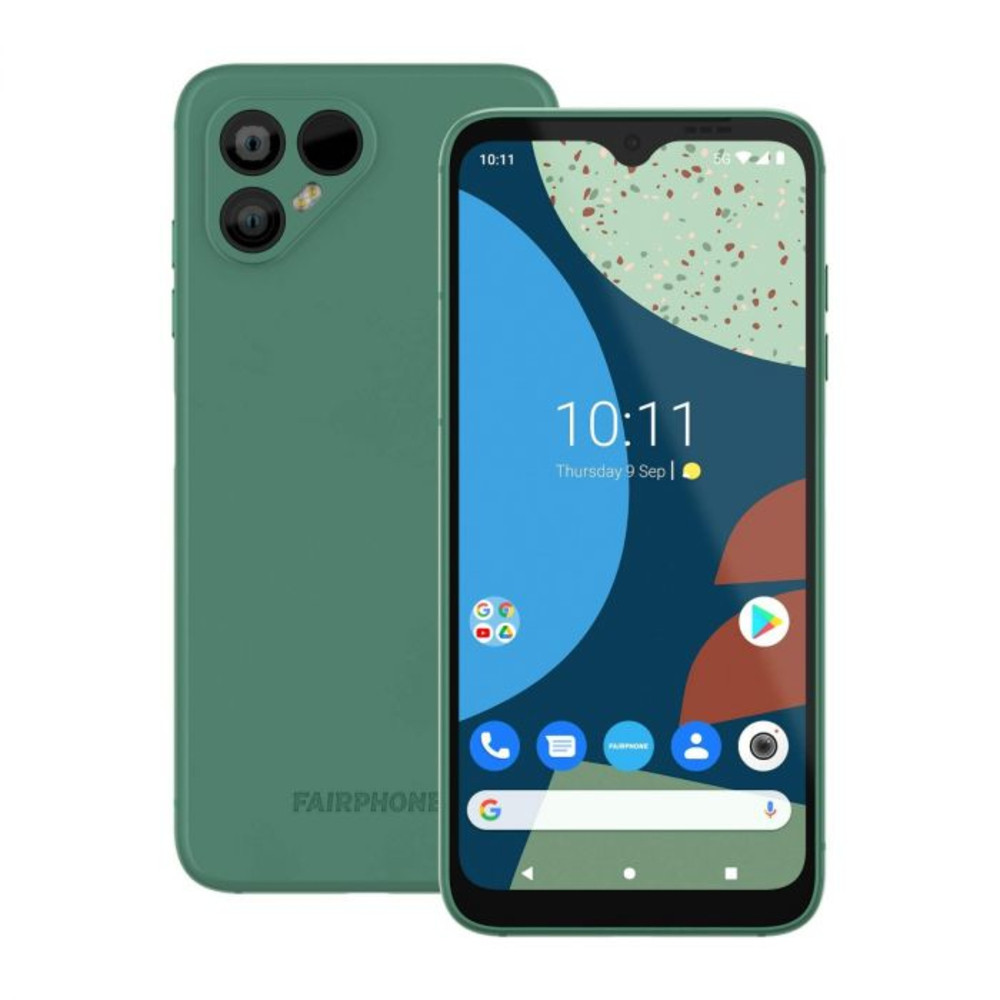 Fairphone 4, 16 cm (6.3'), 8 Go, 256 Go, 48 MP, Android 11, Vert F4FPHN-2GR-EU1