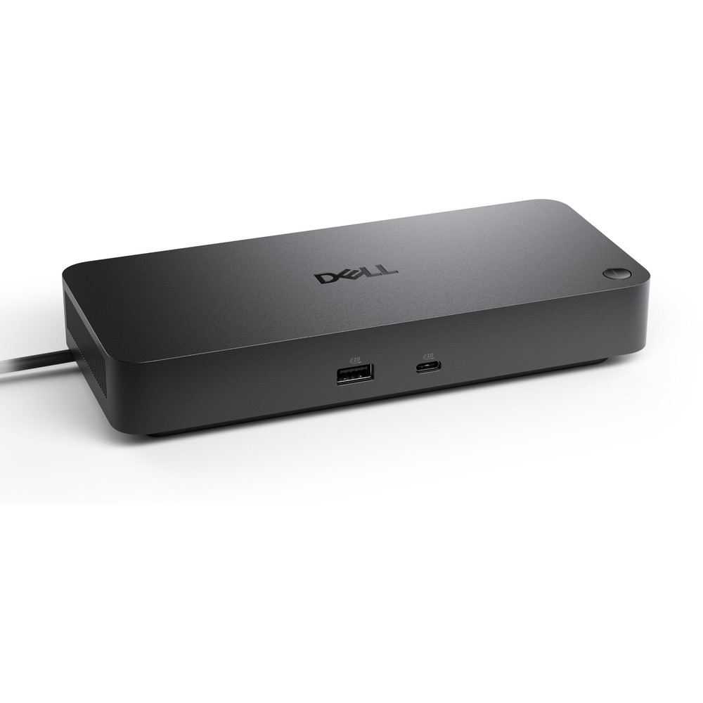 DELL WD25, Avec fil, USB 3.2 Gen 2 (3.1 Gen 2) Type-C, 100 W, 10,100,1000,2500 Mbit/s, Noir, 2500 Gbit/s DELL-WD25