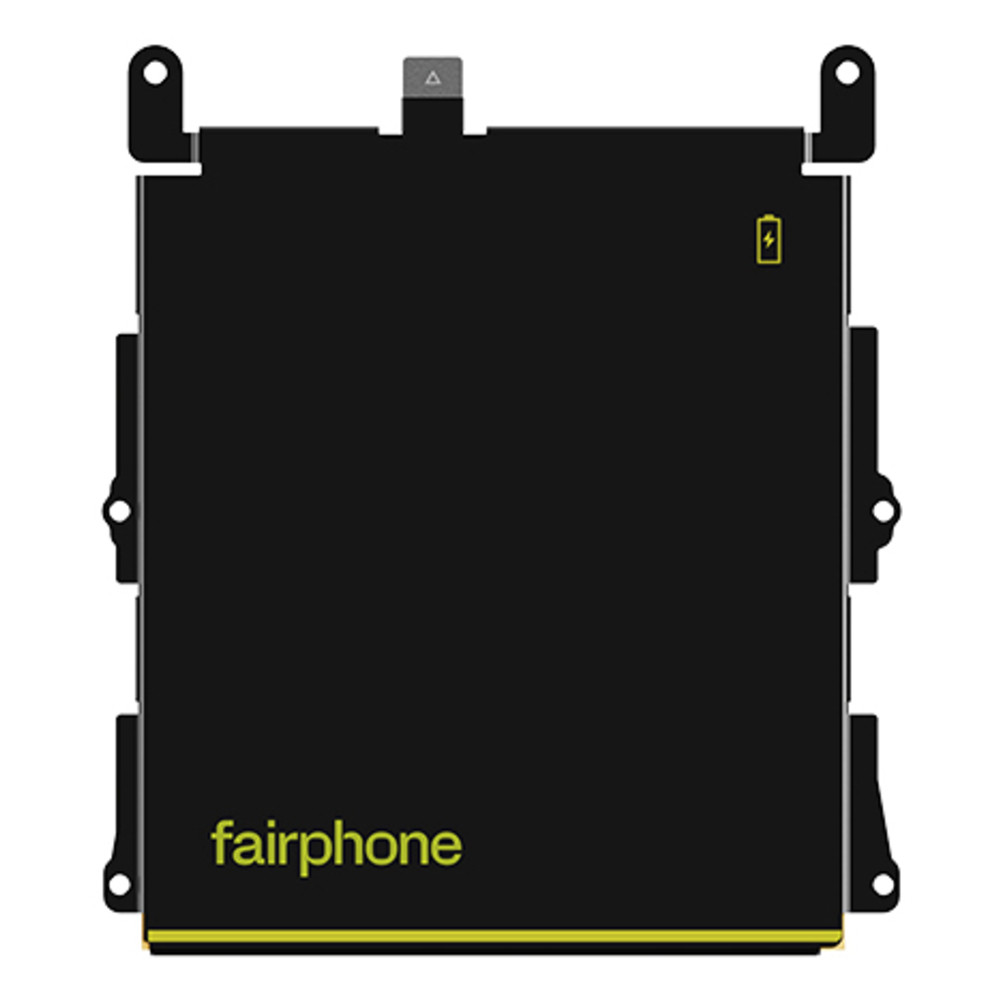 Fairphone F6BATT-1ZW-WW1, Batterie, Fairphone, Fairphone (Gen. 6), Noir, Lithium-Ion (Li-Ion), 4415 mAh