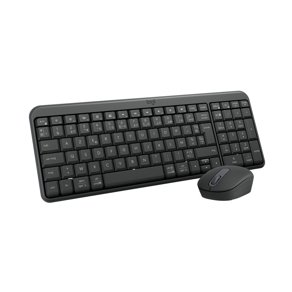 Ensemble Clavier et Souris Logitech MK250 – Sans Fil, Bluetooth, AZERTY - vue 9