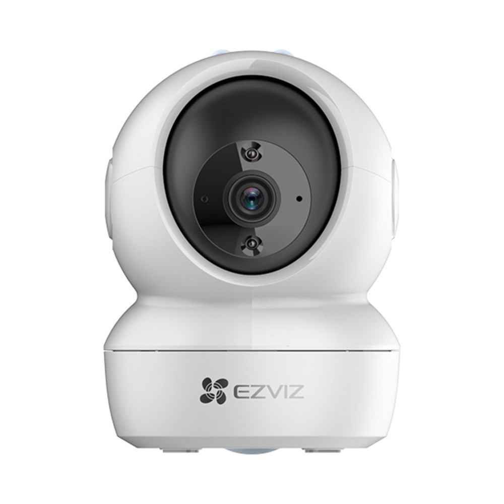 EZVIZ H6c, Caméra de sécurité IP, Intérieure, Avec fil &sans fil, Plafond/mur, Blanc, Sphérique CS-H6C-R101-1G2WF
