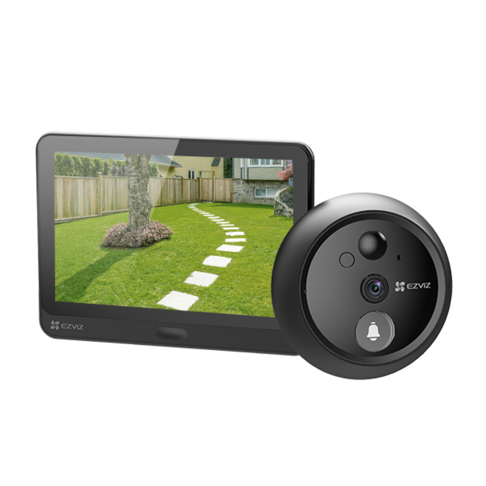 EZVIZ CS-HP4, Noir, MicroSD (TransFlash), 512 Go, 2 MP, 15 ips, 1/3'