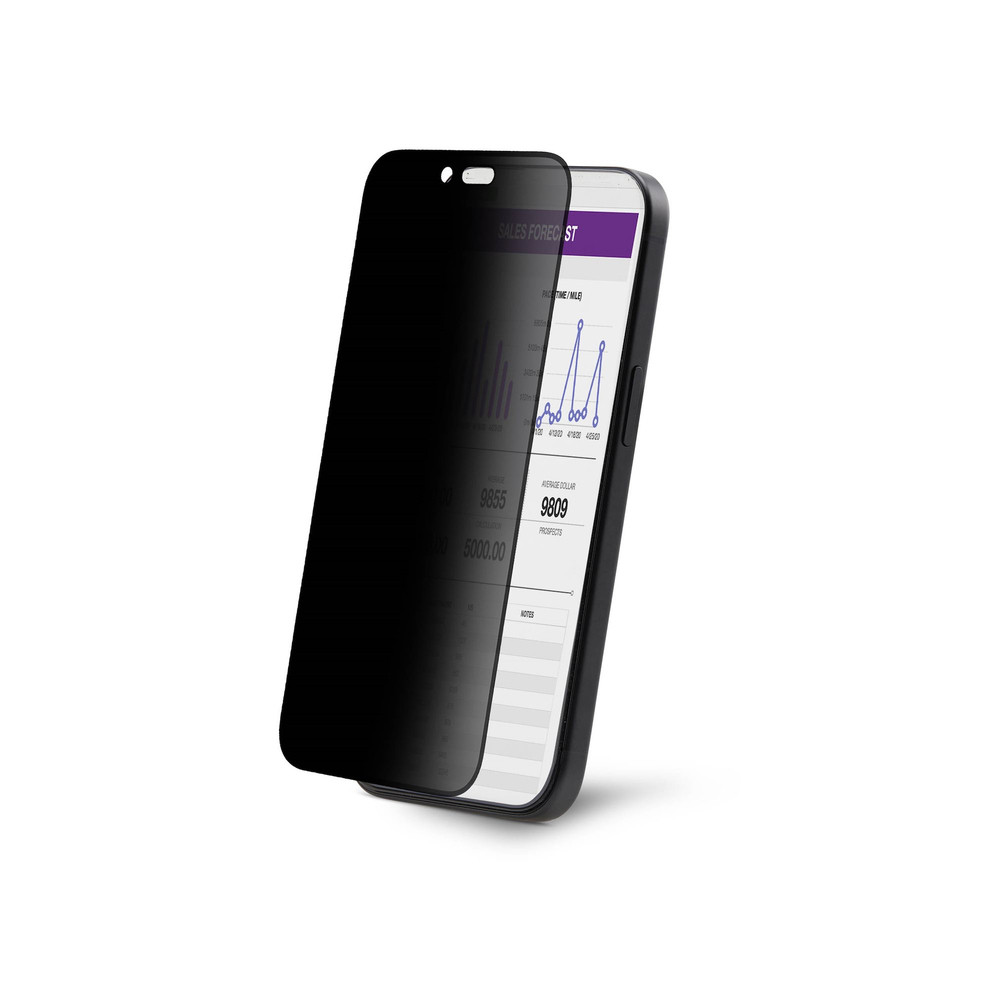 StarTech.com Filtre de Confidentialité pour iPhone 16 Pro à 4 Directions et 360° Supporte 'Orientation PortraitPaysage Tactile Protection en