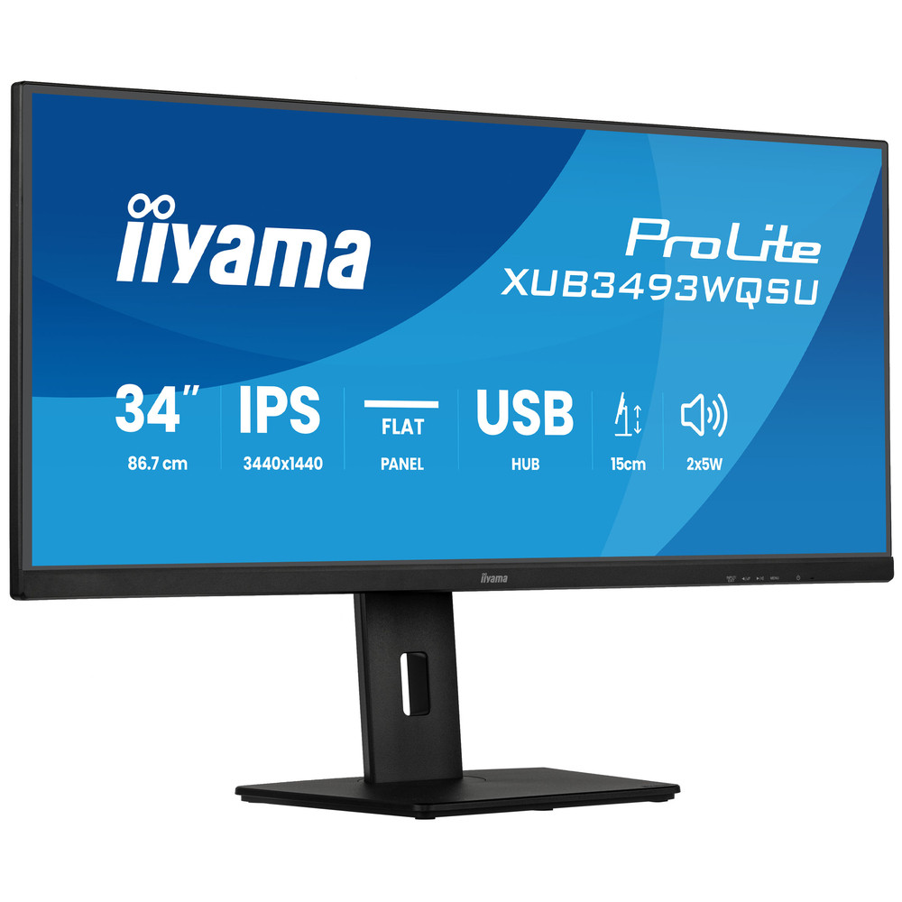 iiyama ProLite XUB3493WQSU B6 écran plat de PC 86 4 cm 34 1440 x 3440 pixels UltraWide Quad HD LED Neuf - vue 8