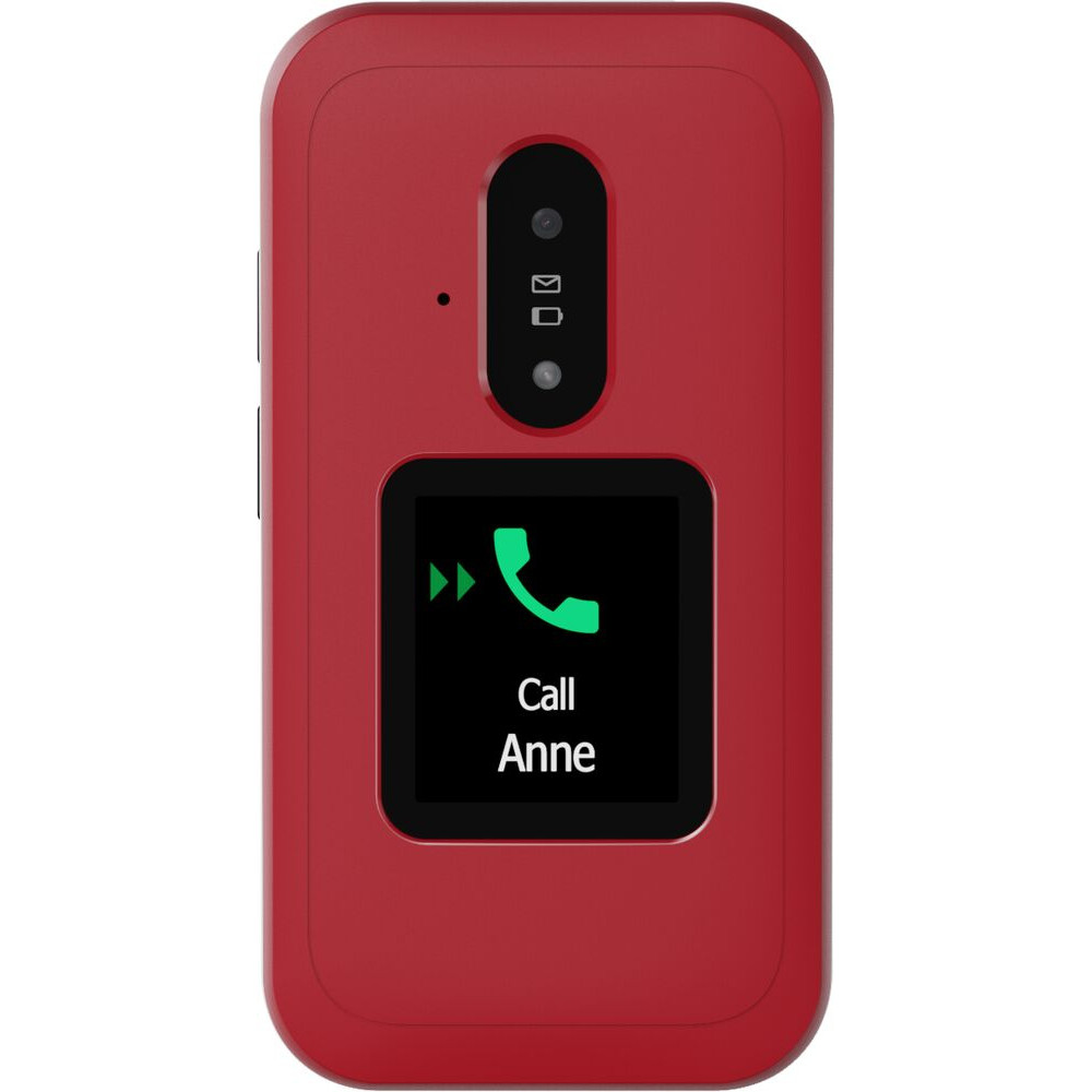 Doro Leva E30, Clapet, SIM unique, 7,11 cm (2.8'), 0,3 MP, 1150 mAh, Rouge, Blanc 8994