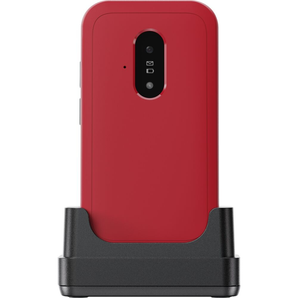 Doro Leva E22, Clapet, SIM unique, 7,11 cm (2.8'), 0,3 MP, 1150 mAh, Rouge, Blanc 8992