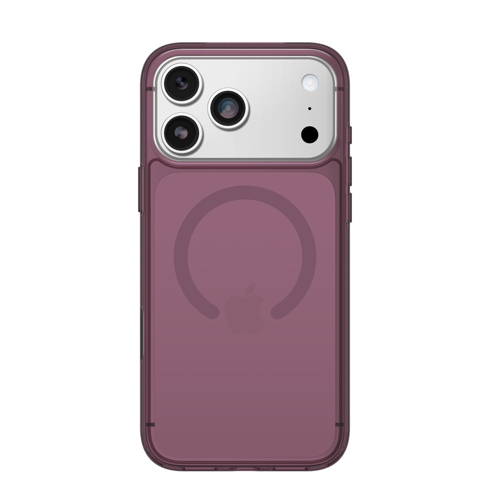 OtterBox Symmetry Clear MagSafe Series pour Apple iPhone 17 Pro Max, Rhapsody, Housse, Apple, iPhone 17 Pro Max, 17,5 cm (6.9'), Rose, Transparent 77-