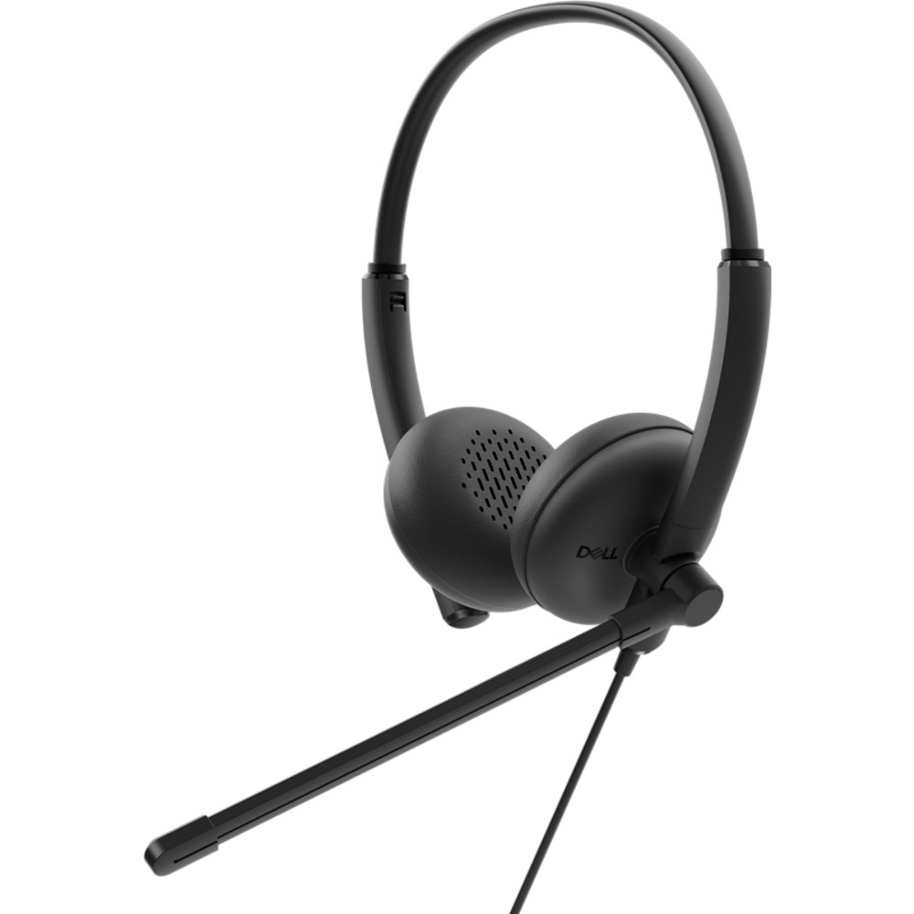 DELL WH125, Avec fil, Appels/Musique, 20 - 20000 Hz, 125 g, Casque, Noir WH125-DWW